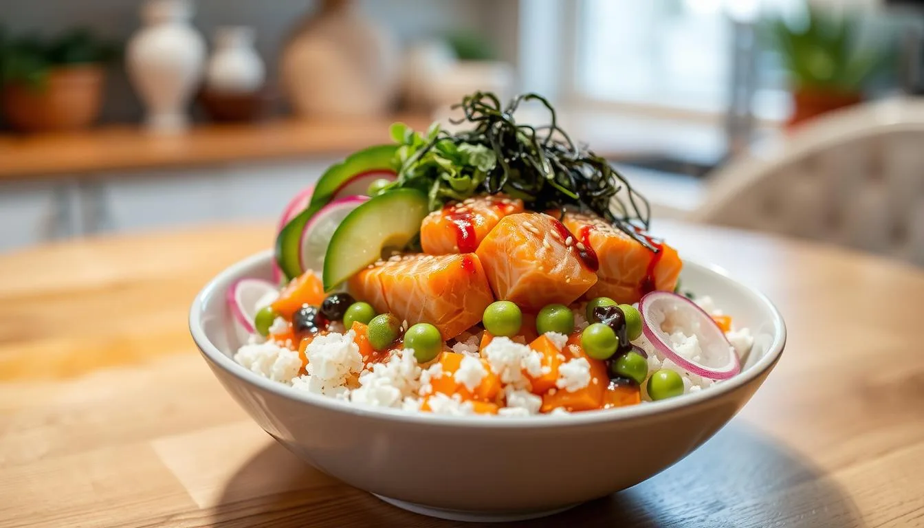 poke bowl salmon recipe