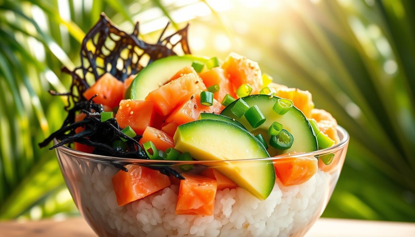 salmon poke bowl recipe