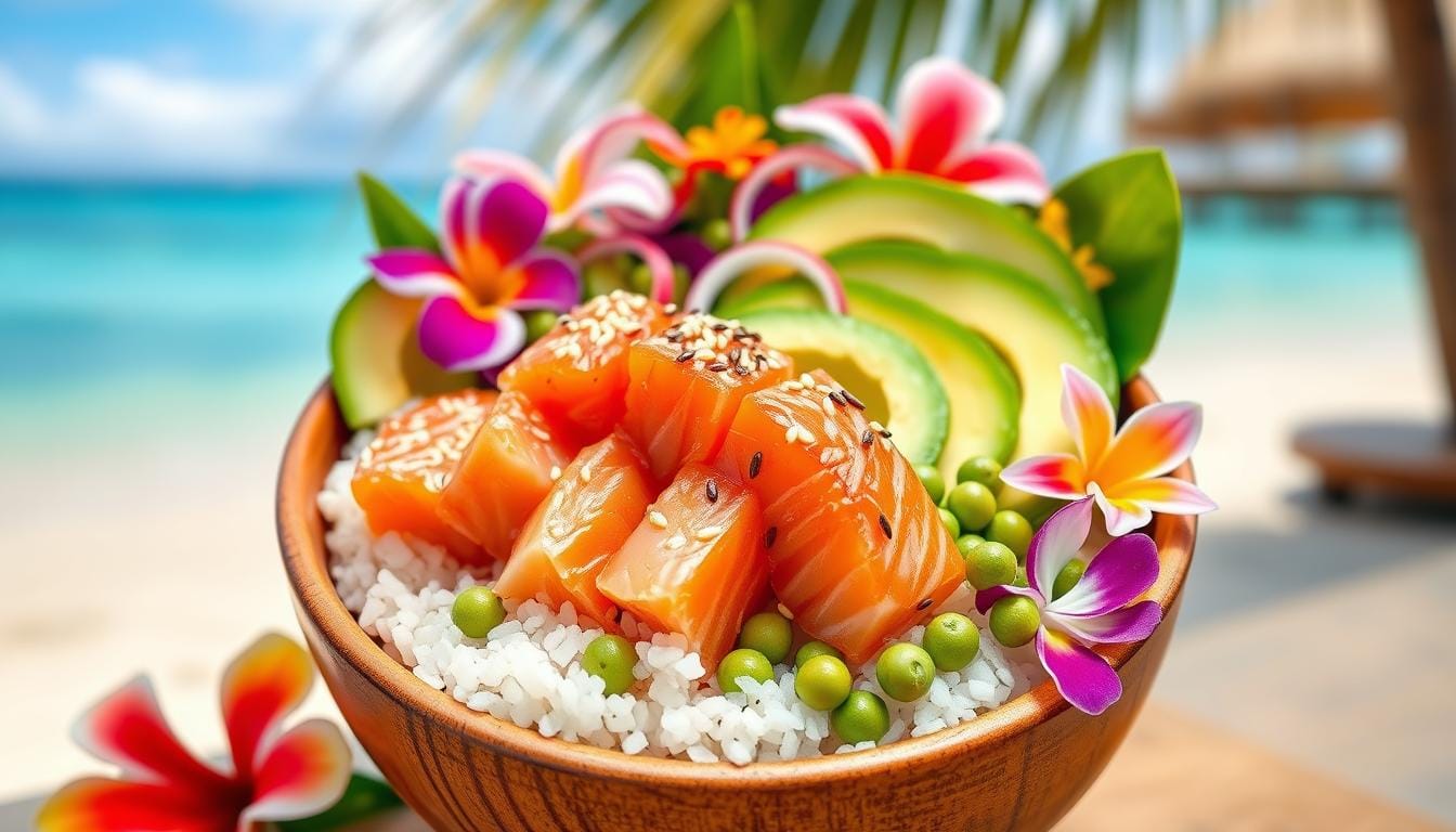 salmon poke