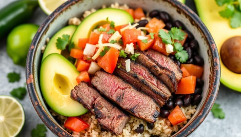 steak chipotle bowl